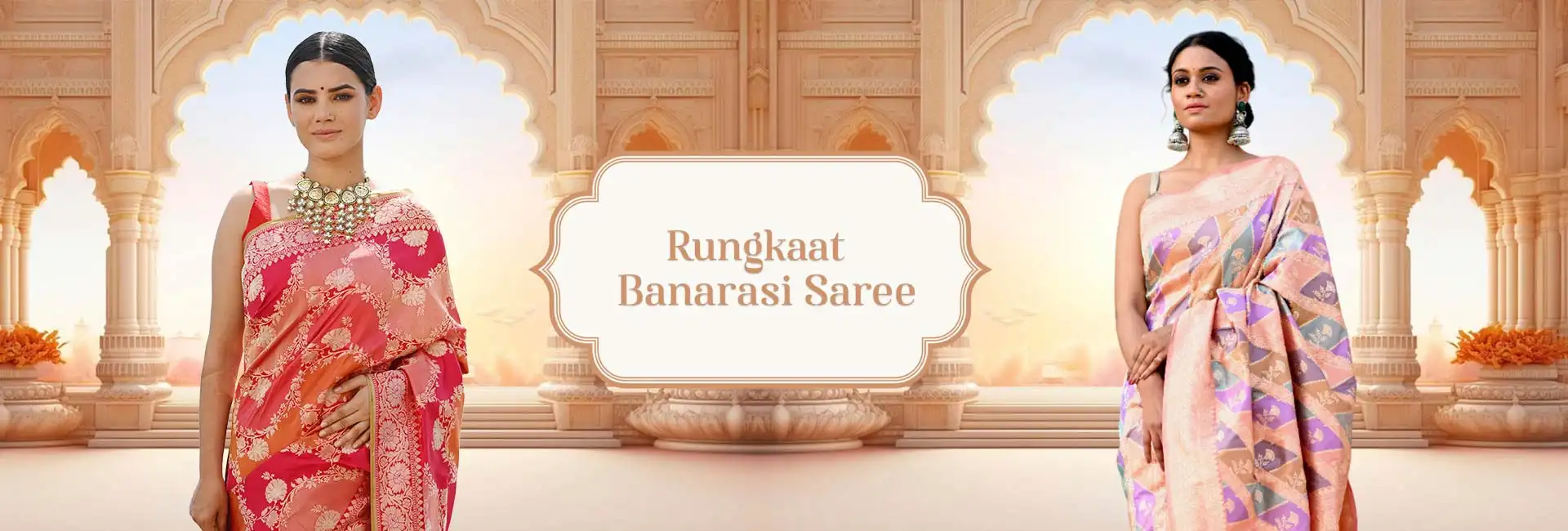 Rungkaat Banarasi Saree Manufacturers in Varanasi