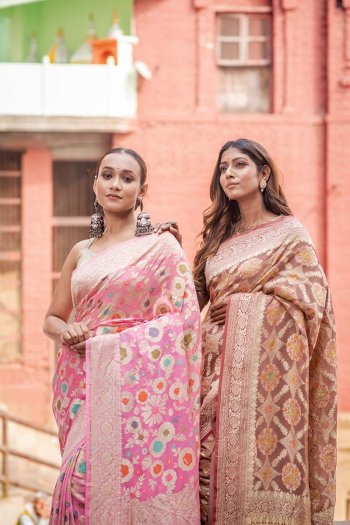 Georgette Saree Manufacturers in Satna