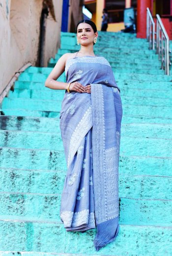 Tussar Silk Banarasi Saree Manufacturers in Varanasi