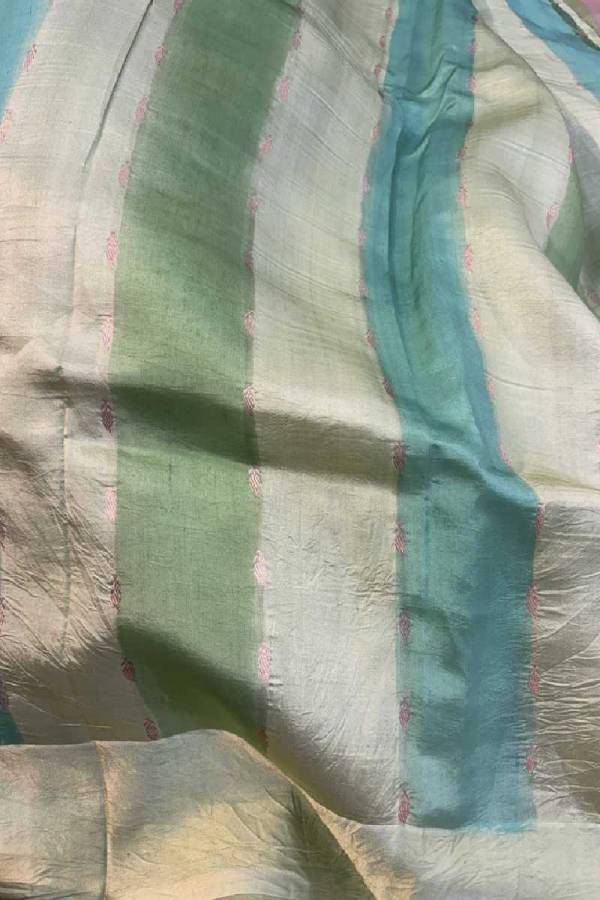 Lemon Pure Raw Mango Rungkaat Banarasi Handloom Saree in Varanasi